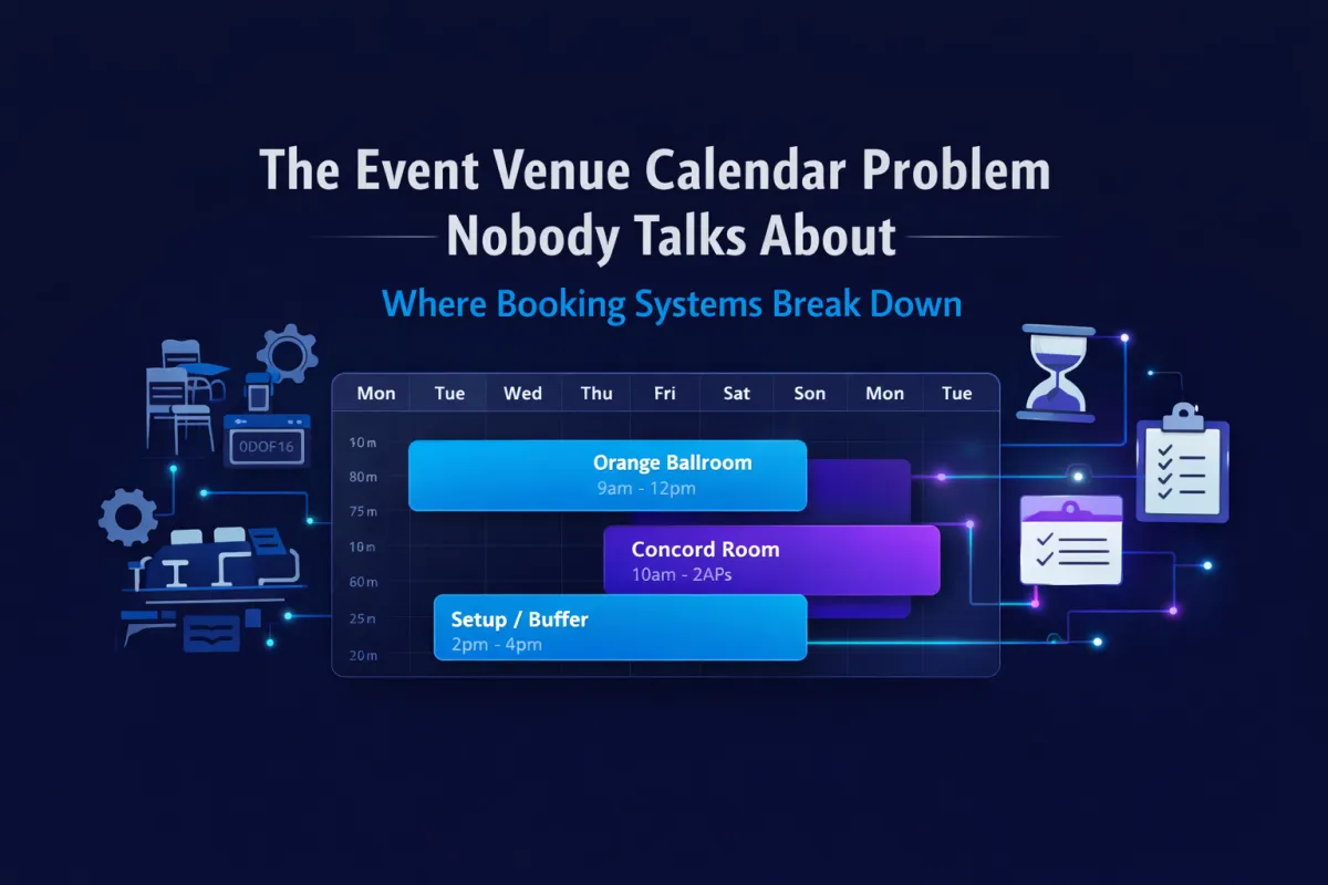 The Event Venue Calendar Problem Nobody Talks About