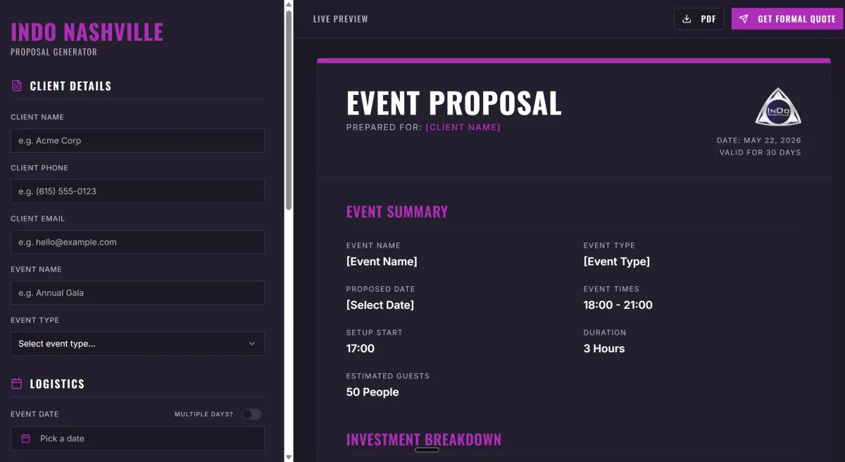 Introducing Live Venue Quote: A Faster Way to Give Venue Leads Pricing and Availability Clarity