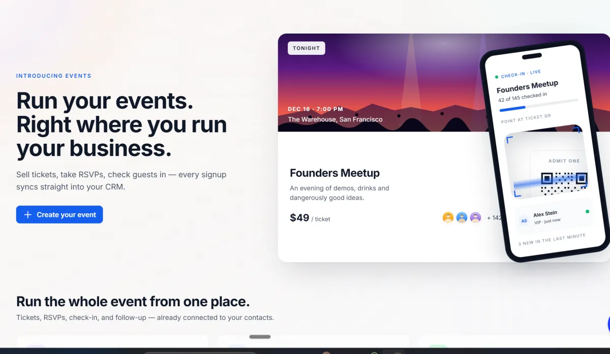 Introducing BrandWave Events: Ticketing and RSVPs, Built Into Your Venue's Operating System