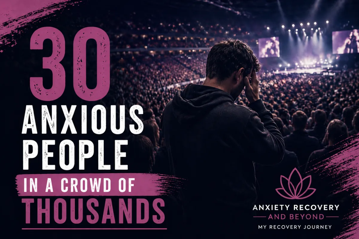 30 Anxious People in a Crowd of Thousands