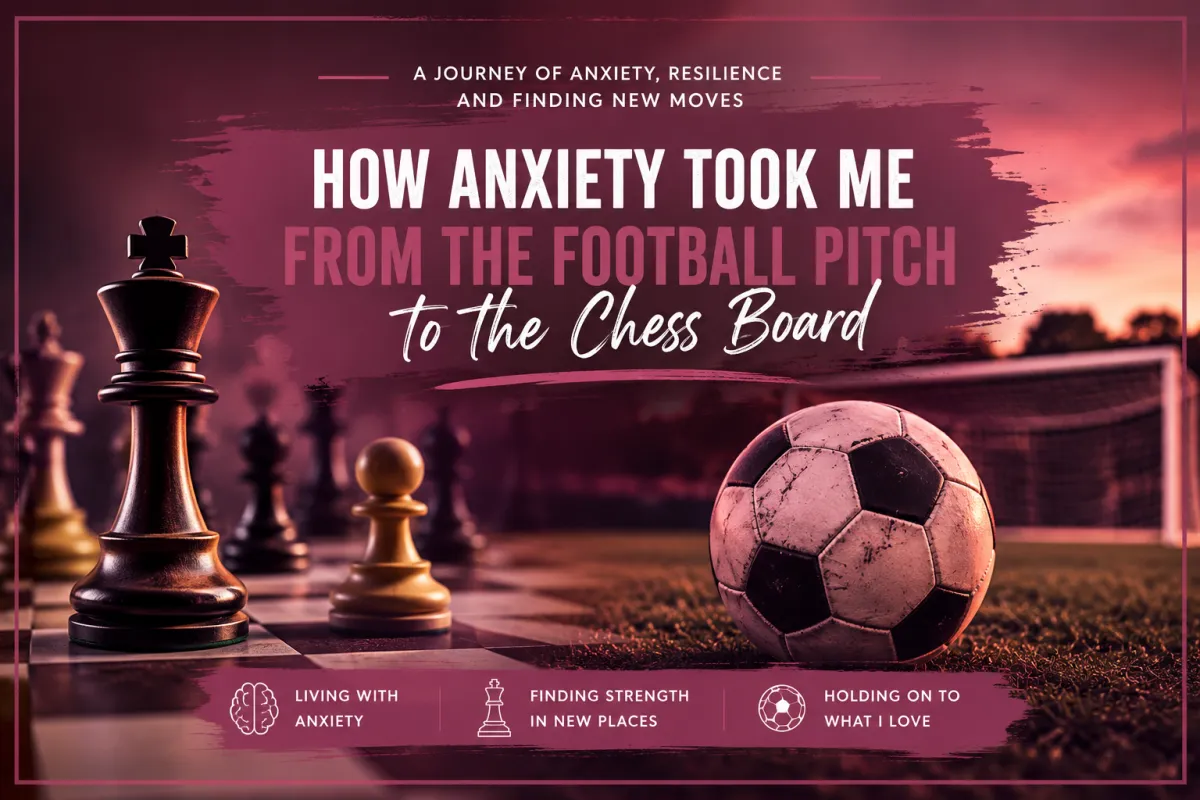 How Anxiety Took Me from the Football Pitch to the Chess Board