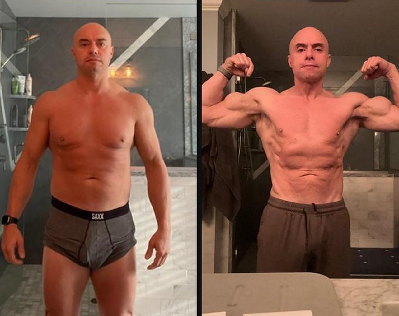 Danny Verna before and after coaching with Bryan Krahn