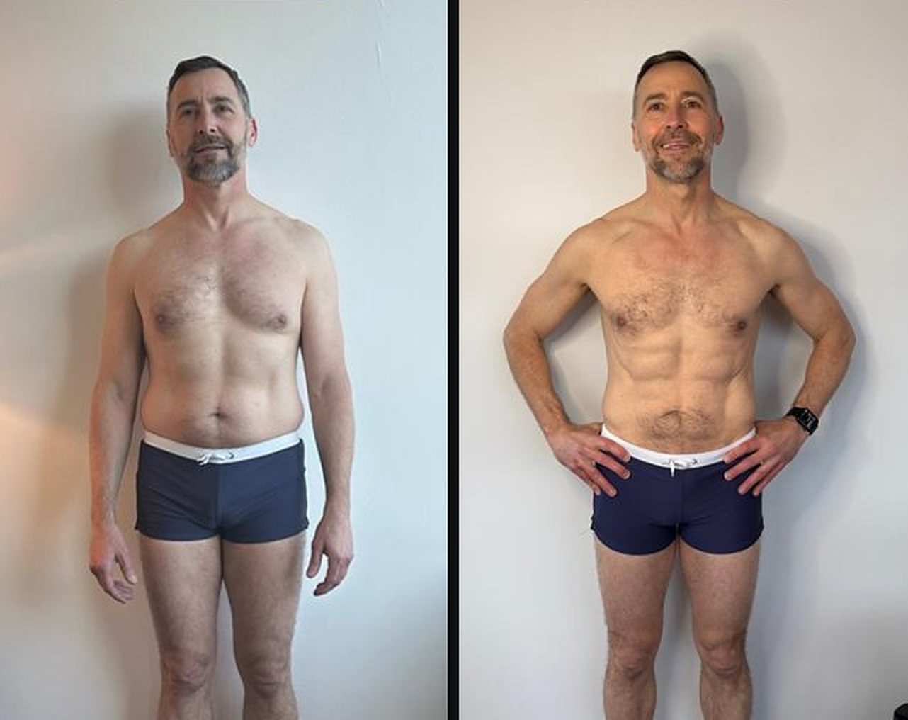 Kevin Chorniak before and after coaching with Bryan Krahn
