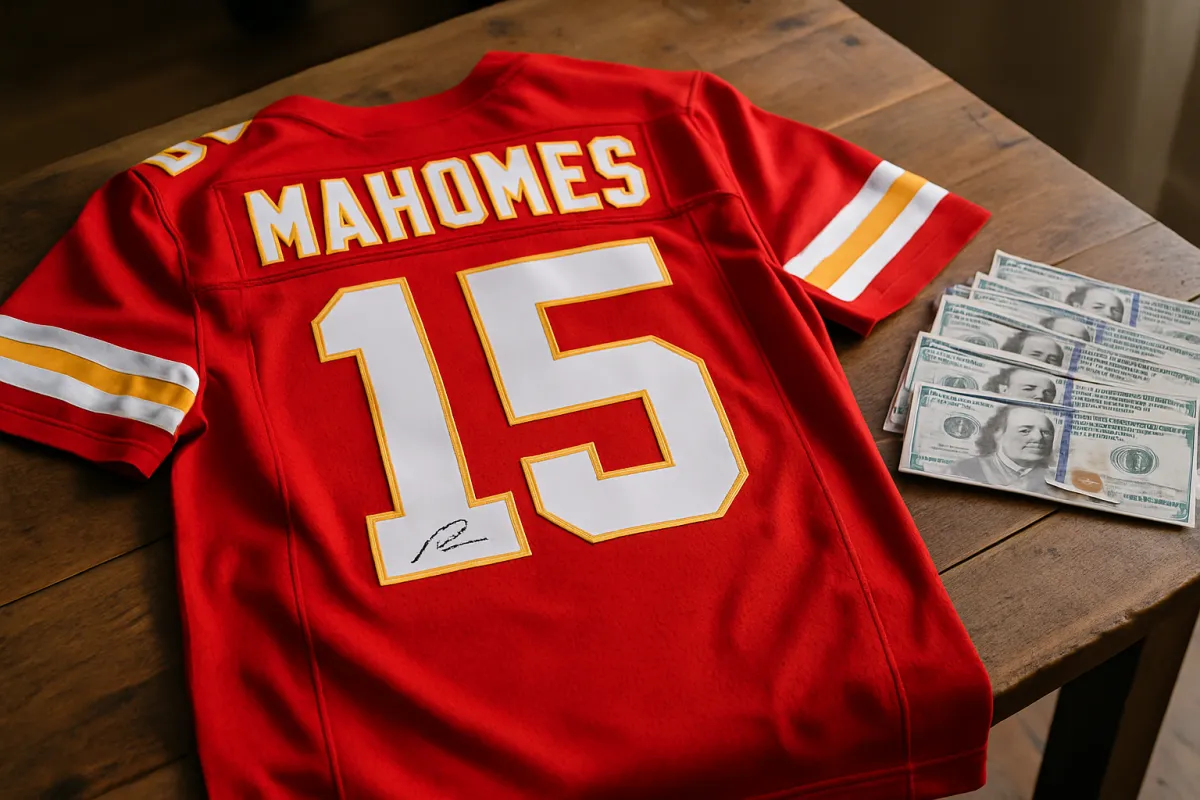 How Much Is a Patrick Mahomes Autographed Jersey Worth?