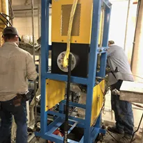 JI Industries -  Workers assembling a project