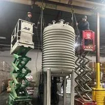 JI Industries - Workers working from mobile lift