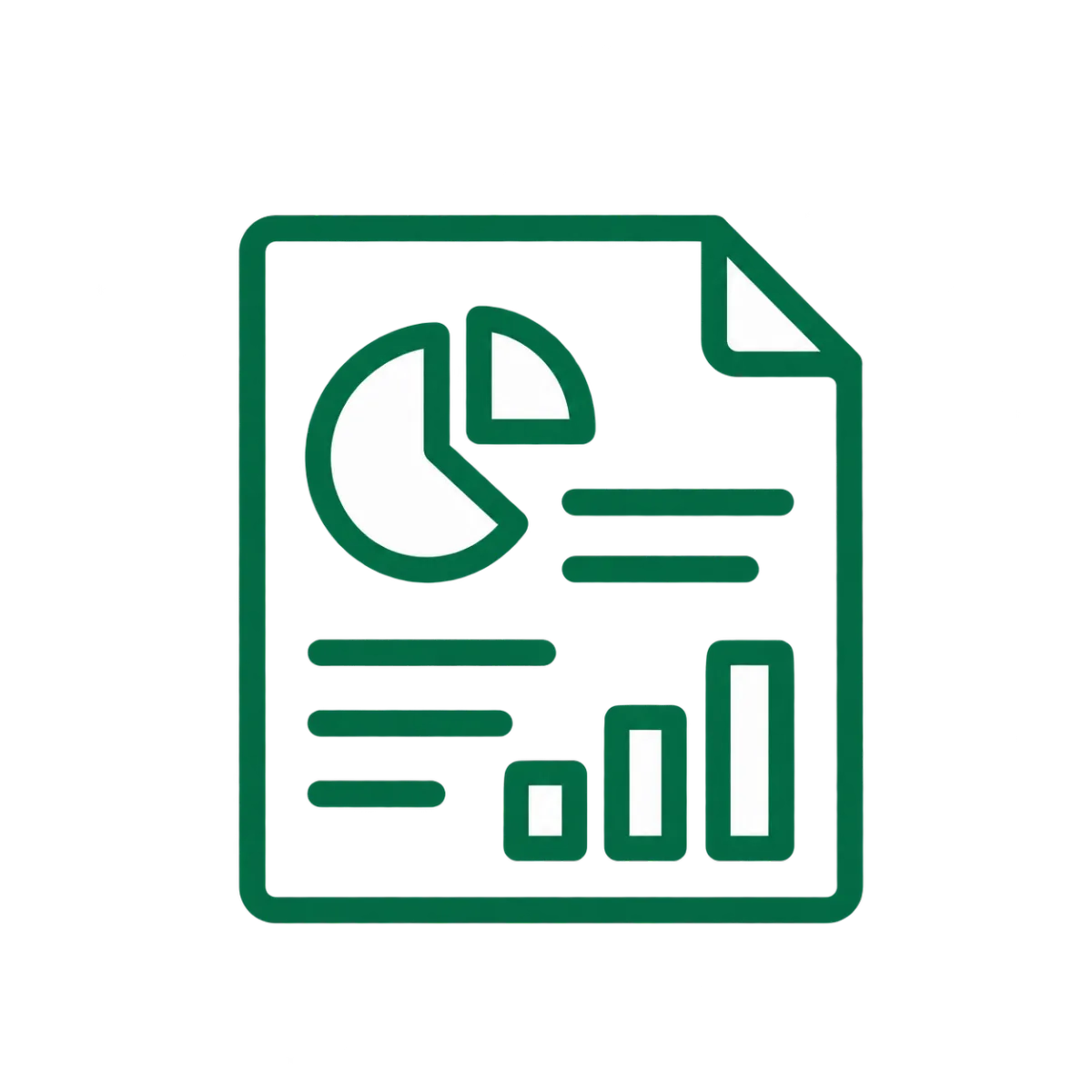 Monthly financial statements