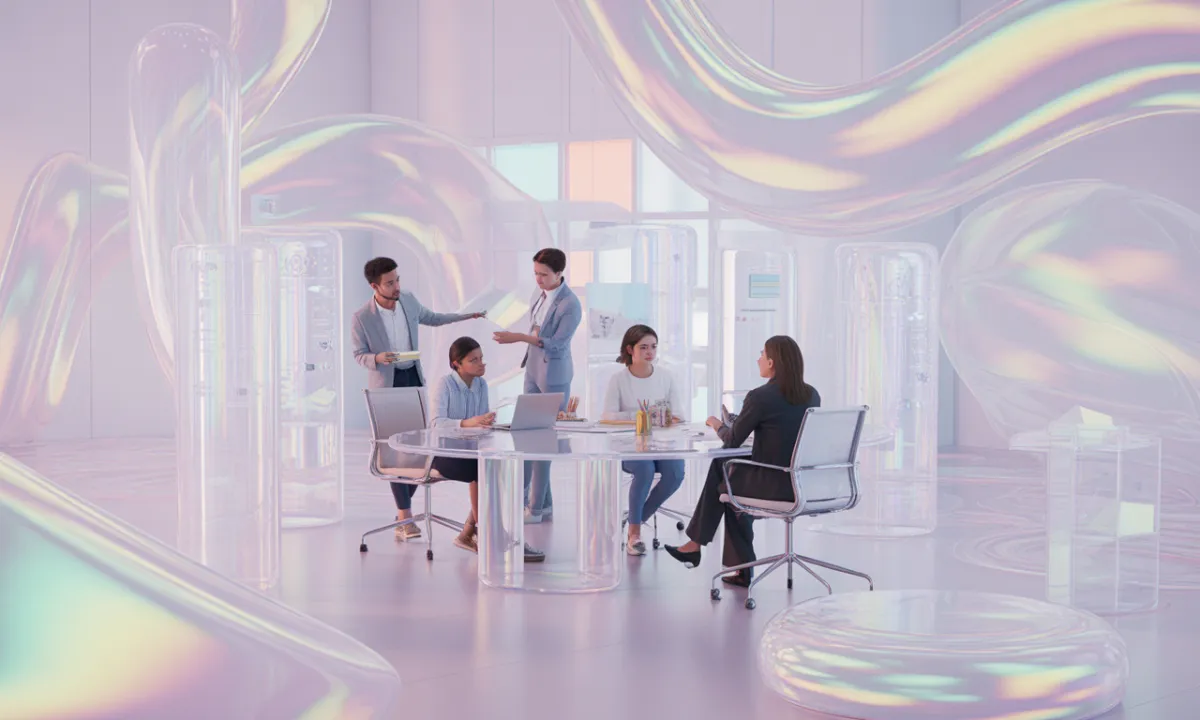 black laptop computer on table