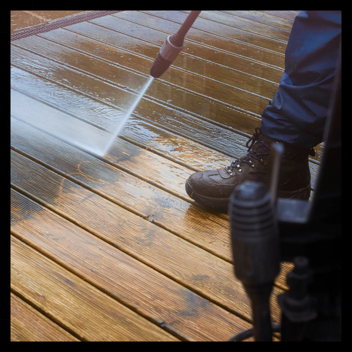 Decking Cleaning in Glasgow