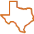 Texas state outline