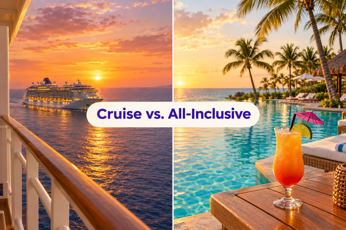 Cruise vs. All-Inclusive Resort: Which Vacation Is Right for You?