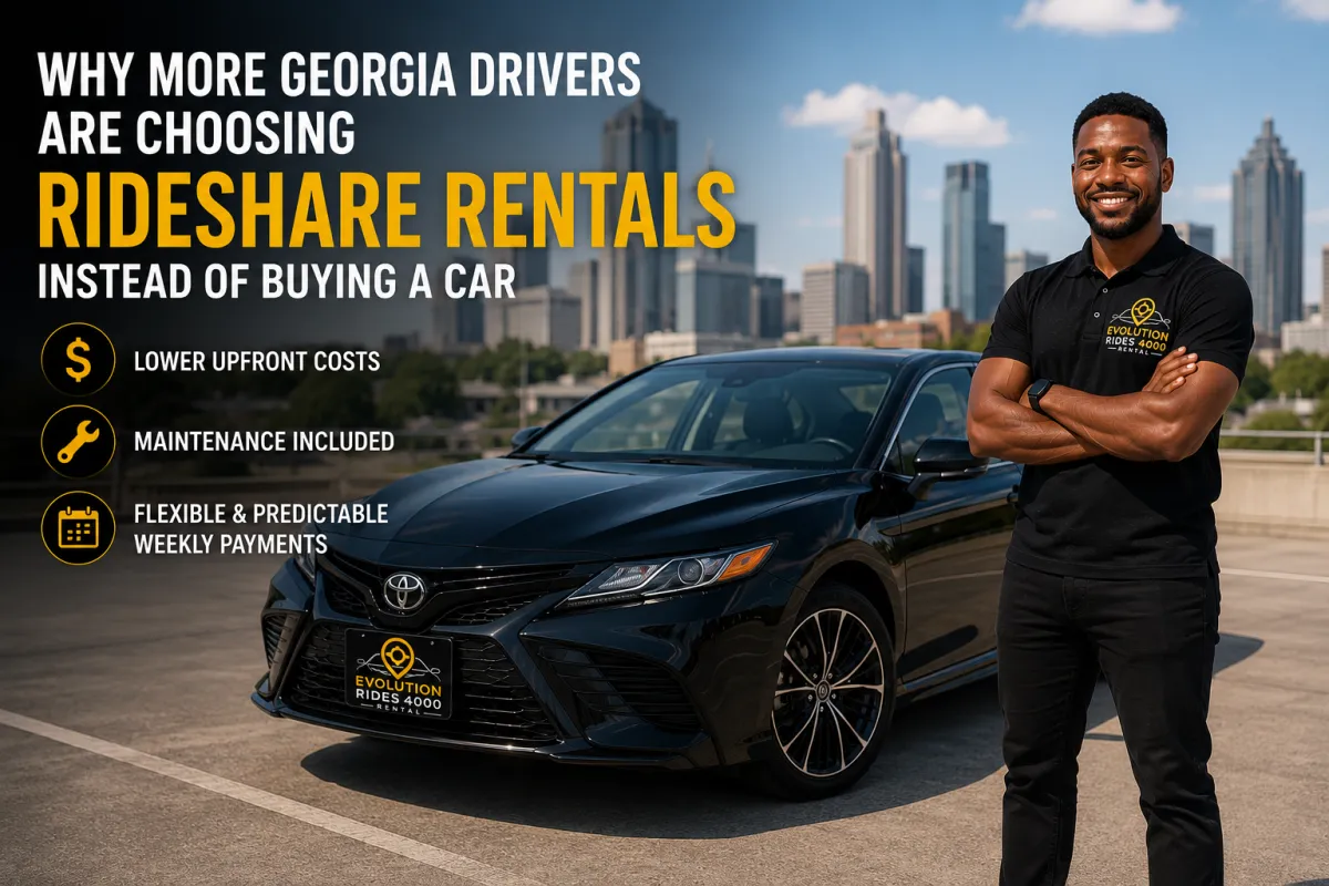 Why More Georgia Drivers Are Choosing Rideshare Rentals Instead of Buying a Car