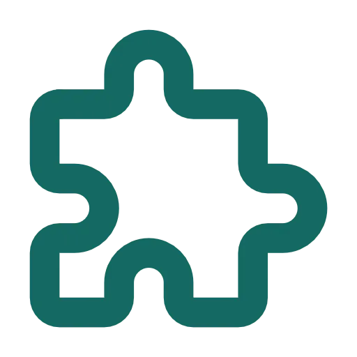 Double Balance Green Puzzle Icon