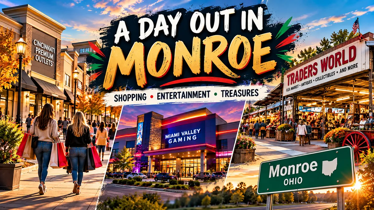 Things to Do in Monroe OH | Shopping, Entertainment & Mexican Food
