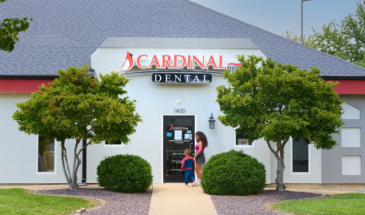 Cardinal Dental office building located at 1400 Triad Center Dr in St. Peters MO