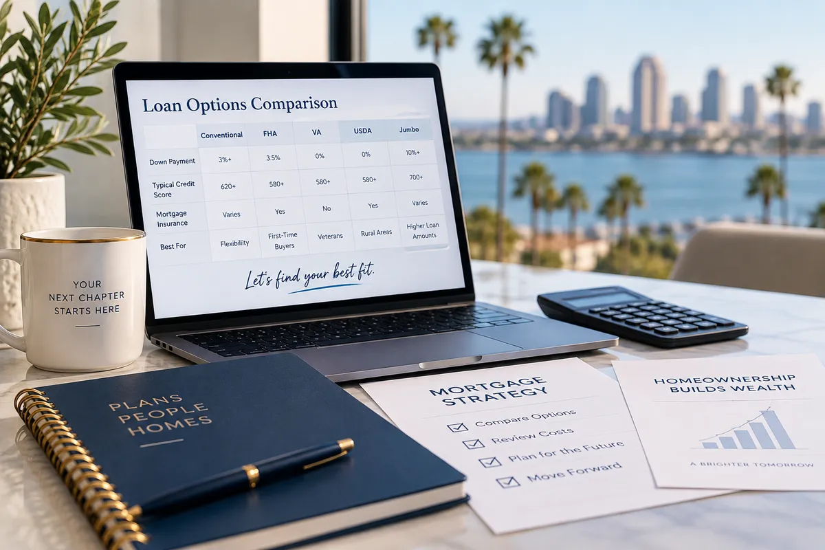 Competitive mortgage rates for San Diego homebuyers