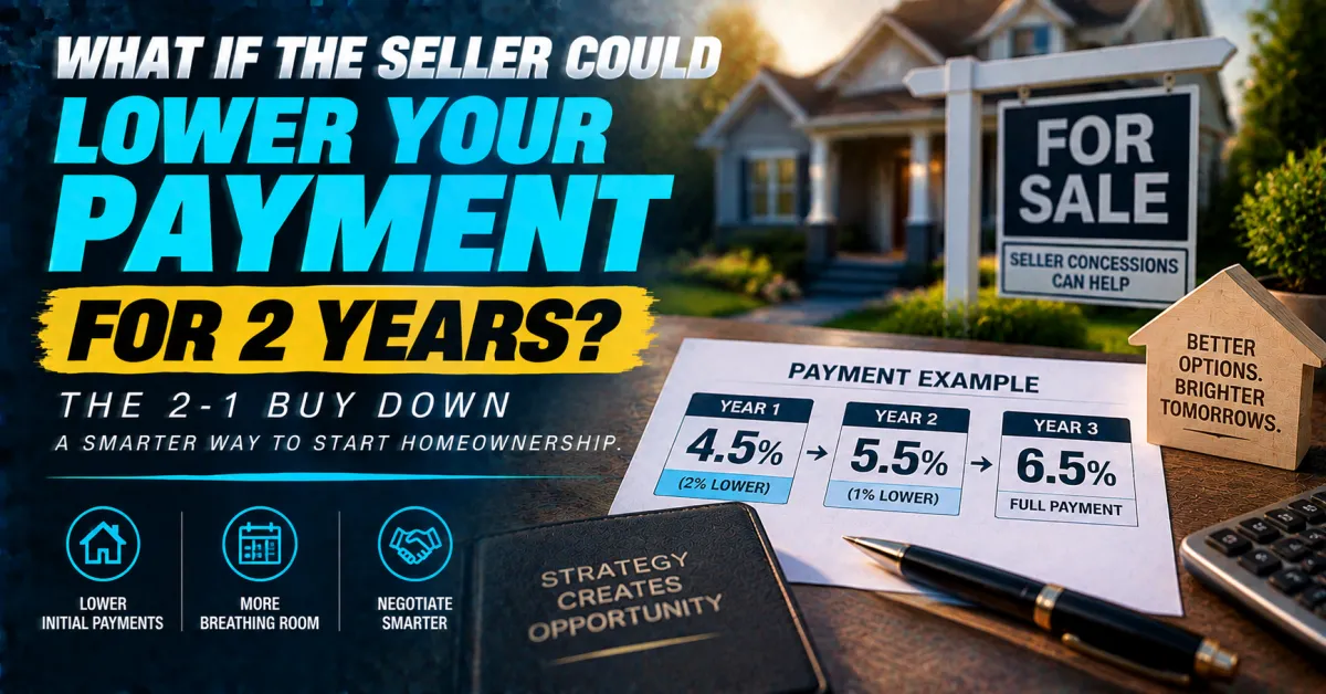 The Seller Can Lower Your Mortgage Payment for Two Years and Here Is Exactly How That Works