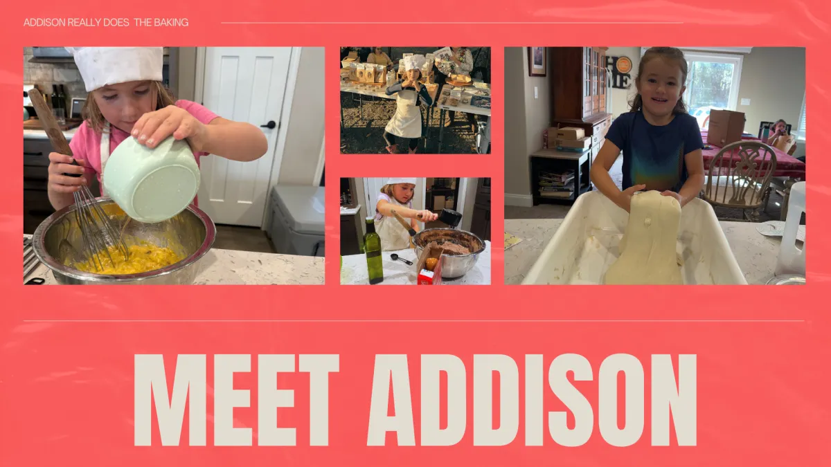 Addison Really Does Bake