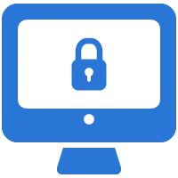 Icon of secure portal for coaching client login
