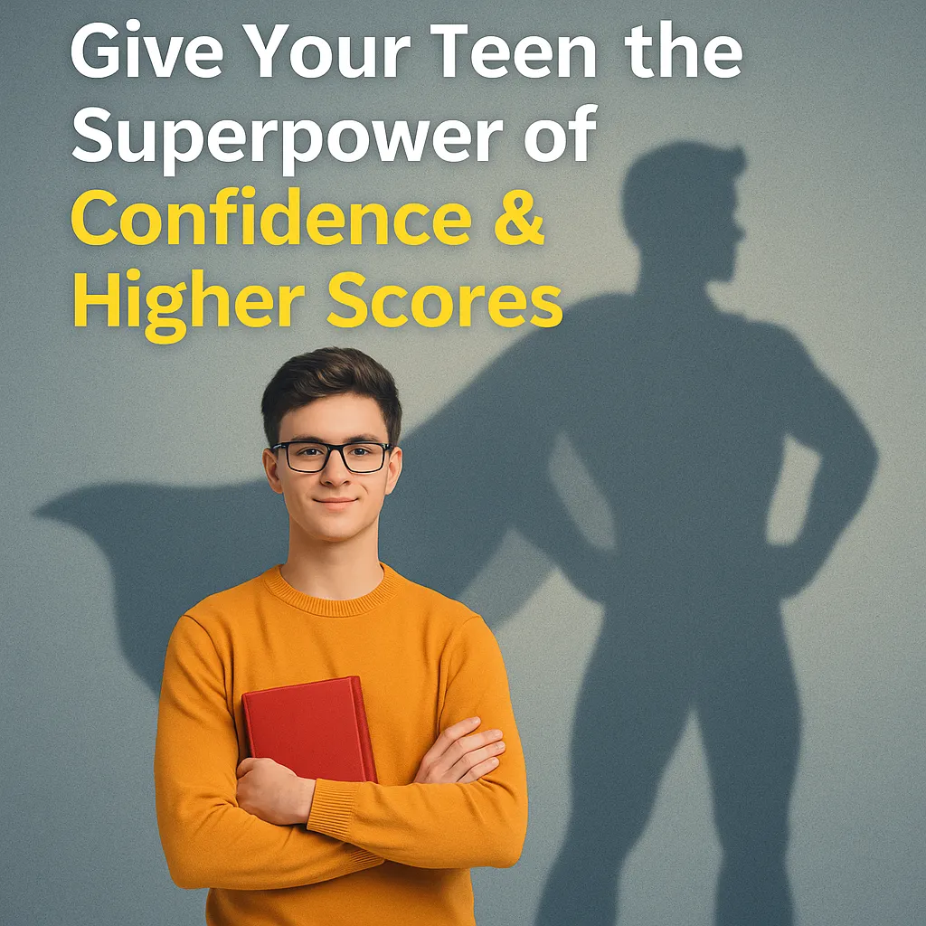 Give Your Teen the Superpower of Confidence & Higher Scores