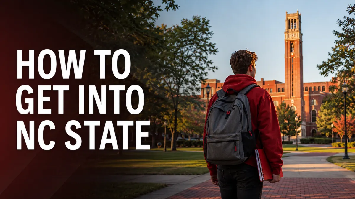 How to Get Into NC State University: