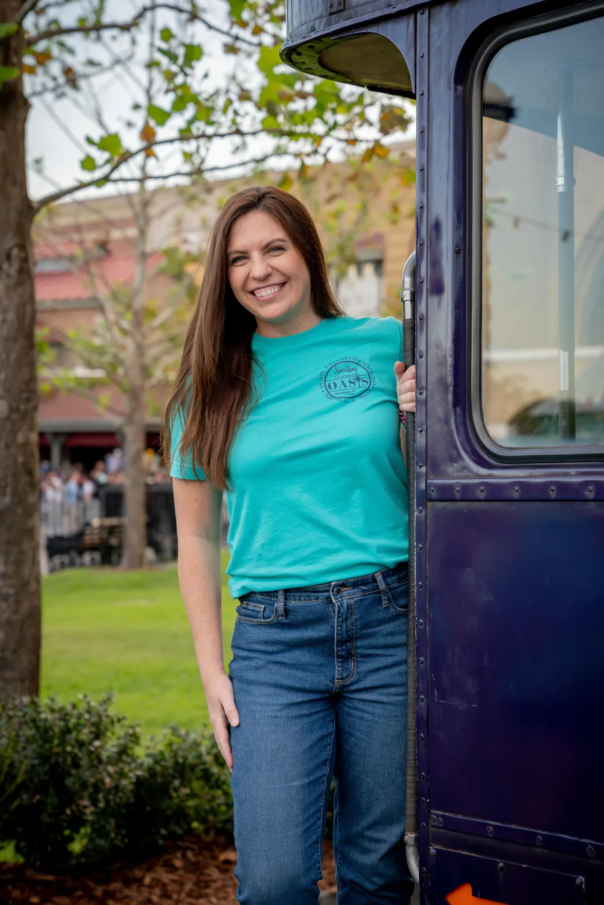 Amanda Thorne in Diagon Alley at Universal Orlando Resort