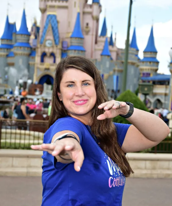 Kayla Zimmerman at Disney's Magic Kindgdom