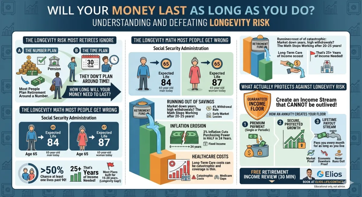 Will Your Money Last as Long as You Do? The Longevity Risk Most Retirees Ignore