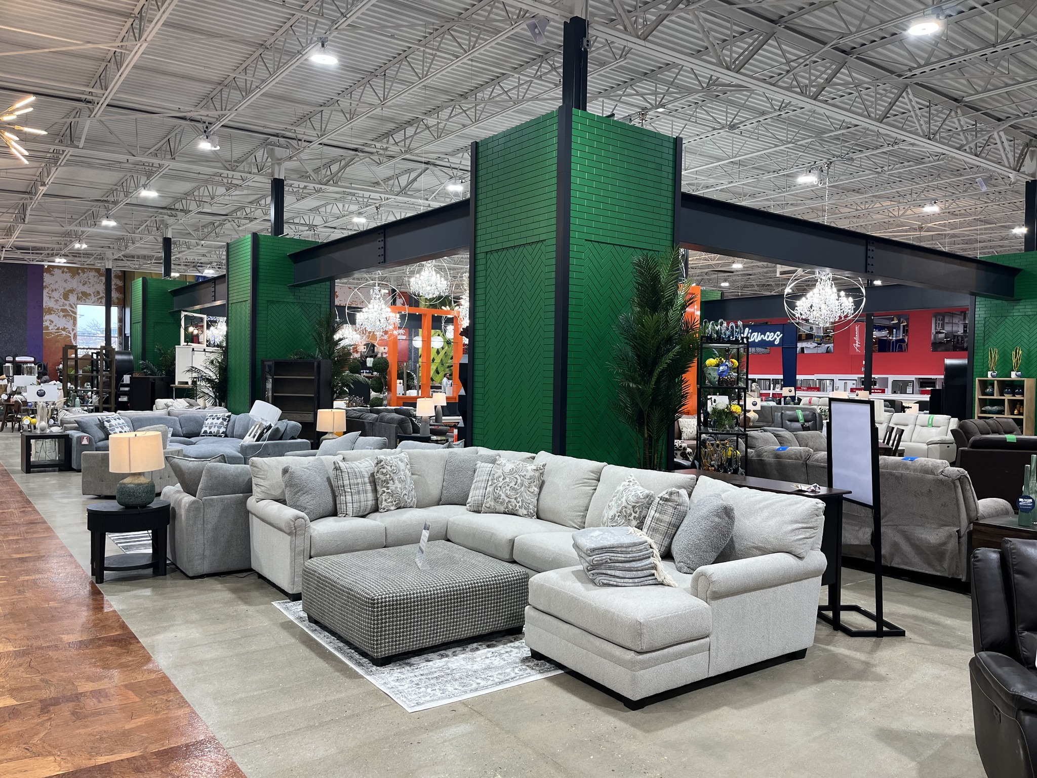 Upward view of the American History Rotunda dome in the Buffalo Pacific prototype, showcasing intricate federalist-style architecture with a glass skylight and surrounding historical display panels.
