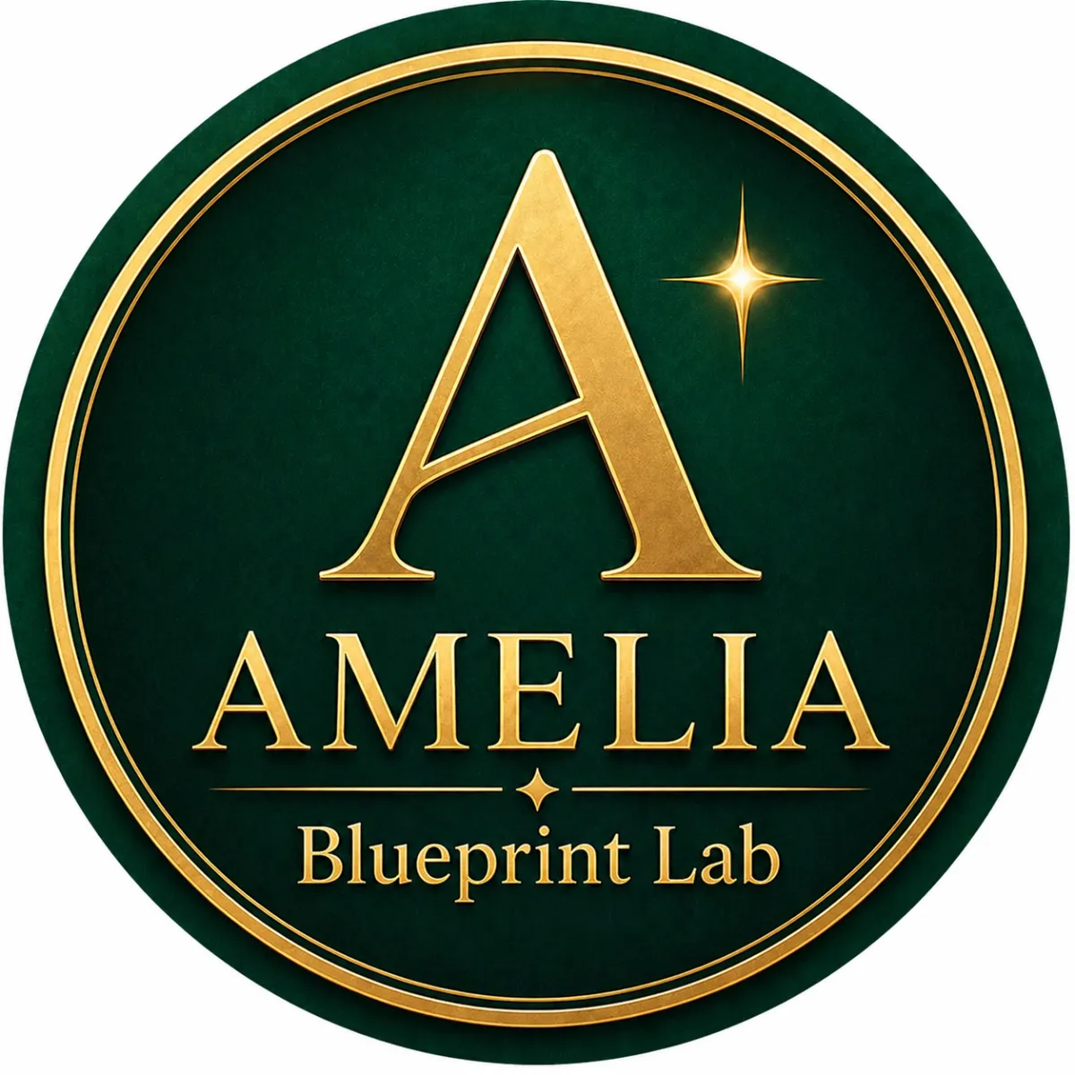 Amelia Blueprint Lab Logo