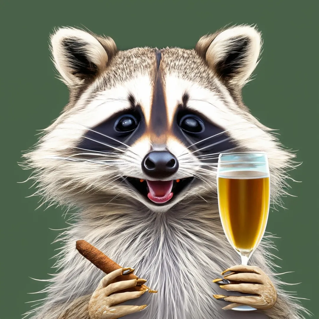 Wild Raccoon