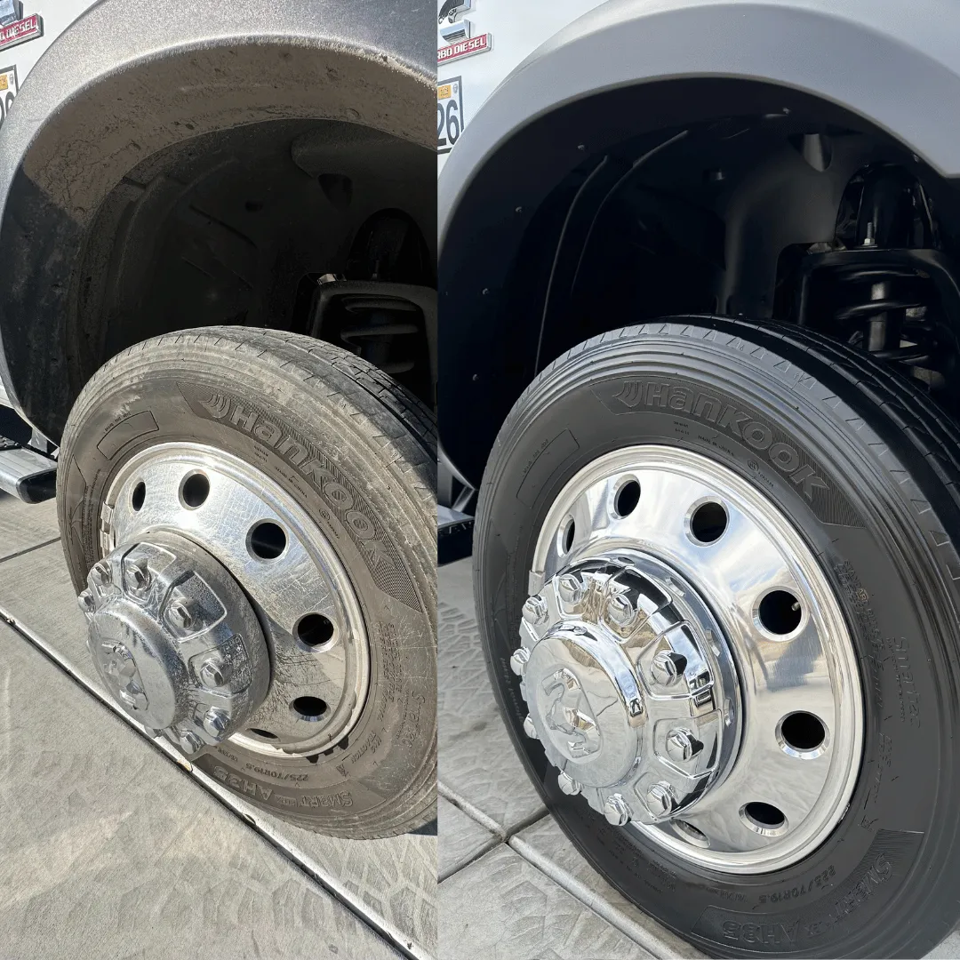 Exterior auto detailing