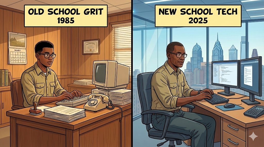 old school new school