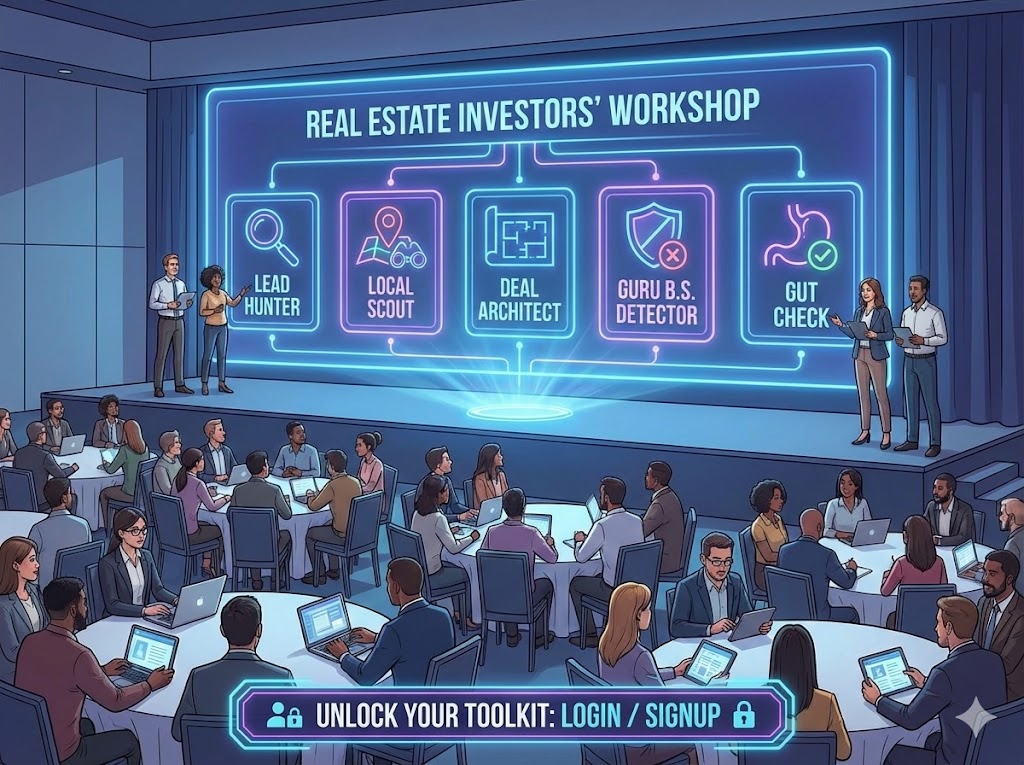 real estate investors workshop login signup