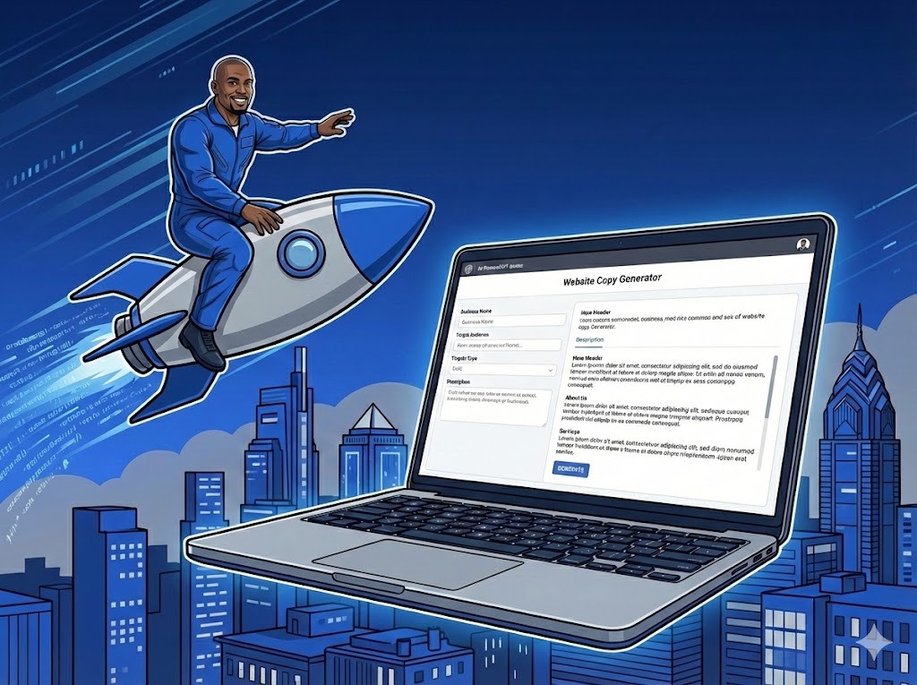 website copy generator site launch 2