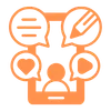 social content engine icon
