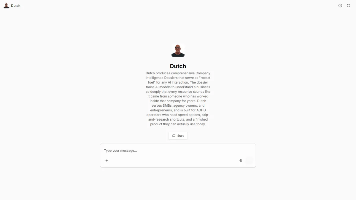 dutch company dossier creator