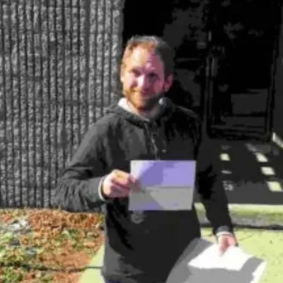brian holding closing check
