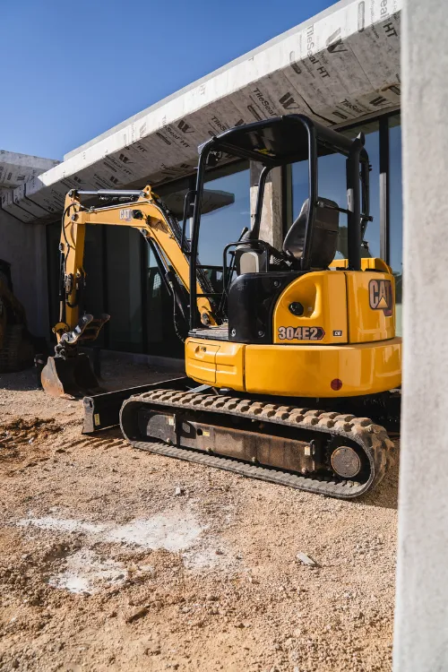 Caterpillar backhoe