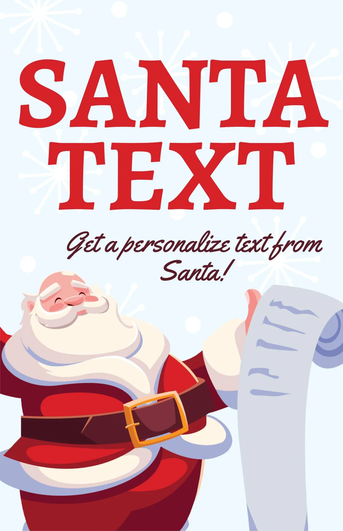 Santa Text