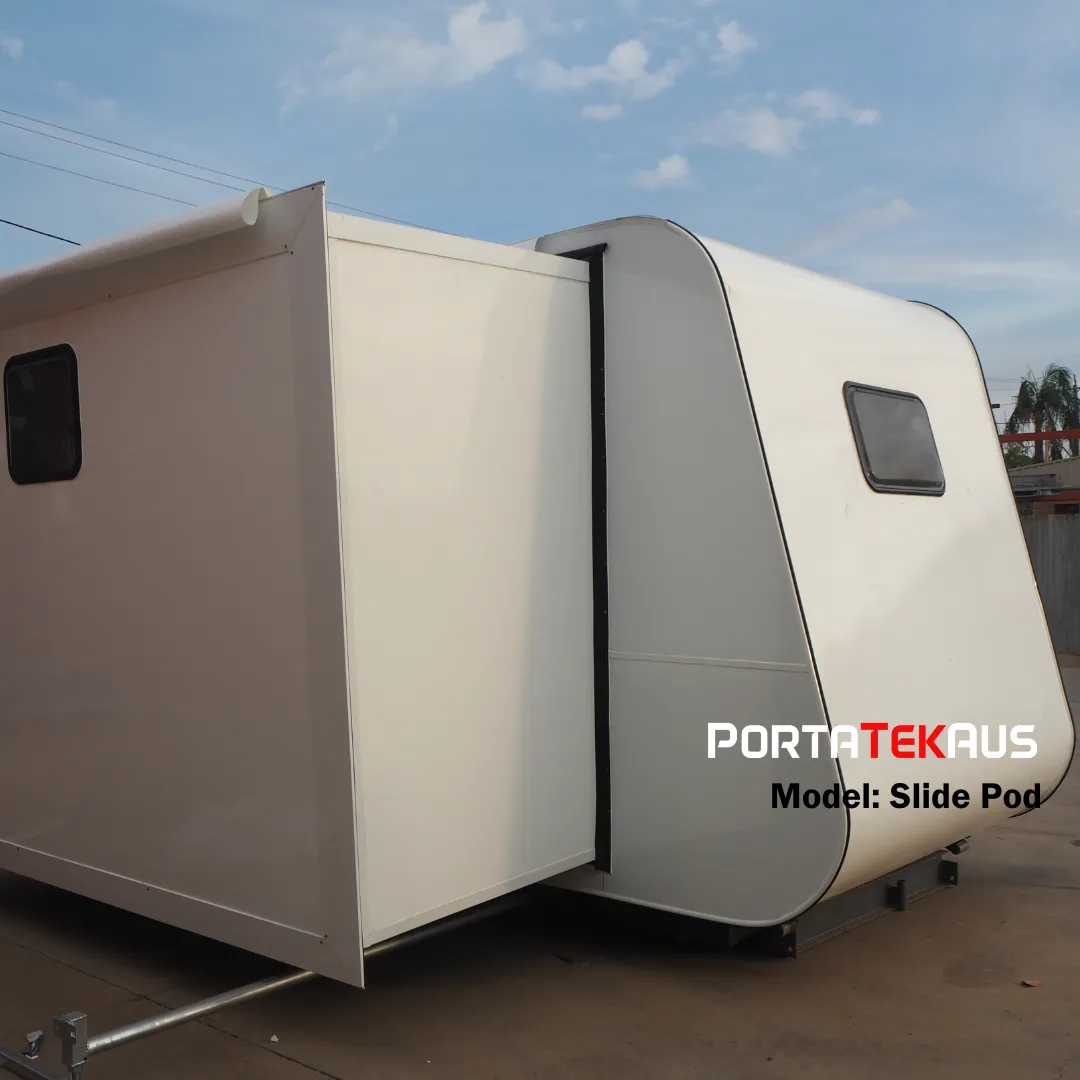 Slide Out Pod. Accommodation