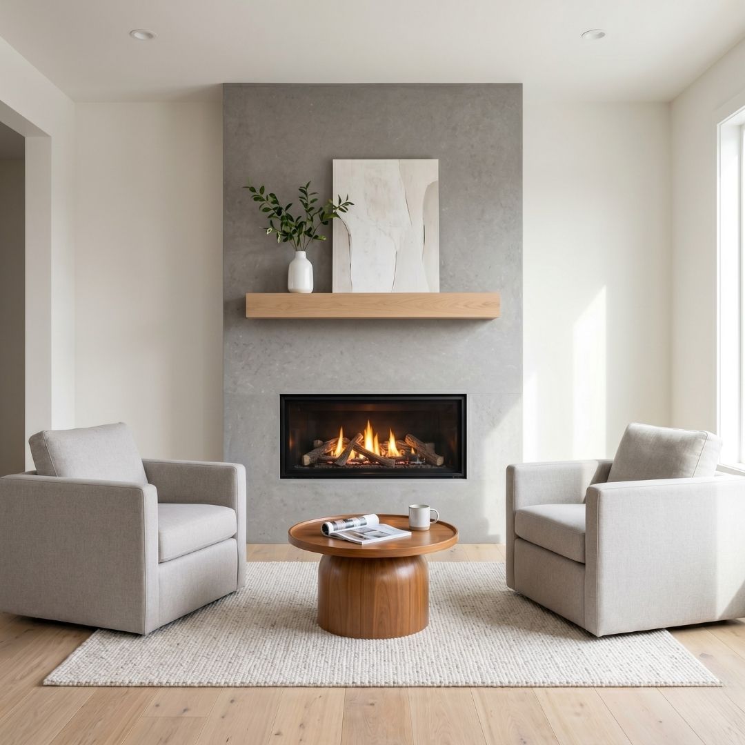 Sacramento Fireplaces & Seating Areas