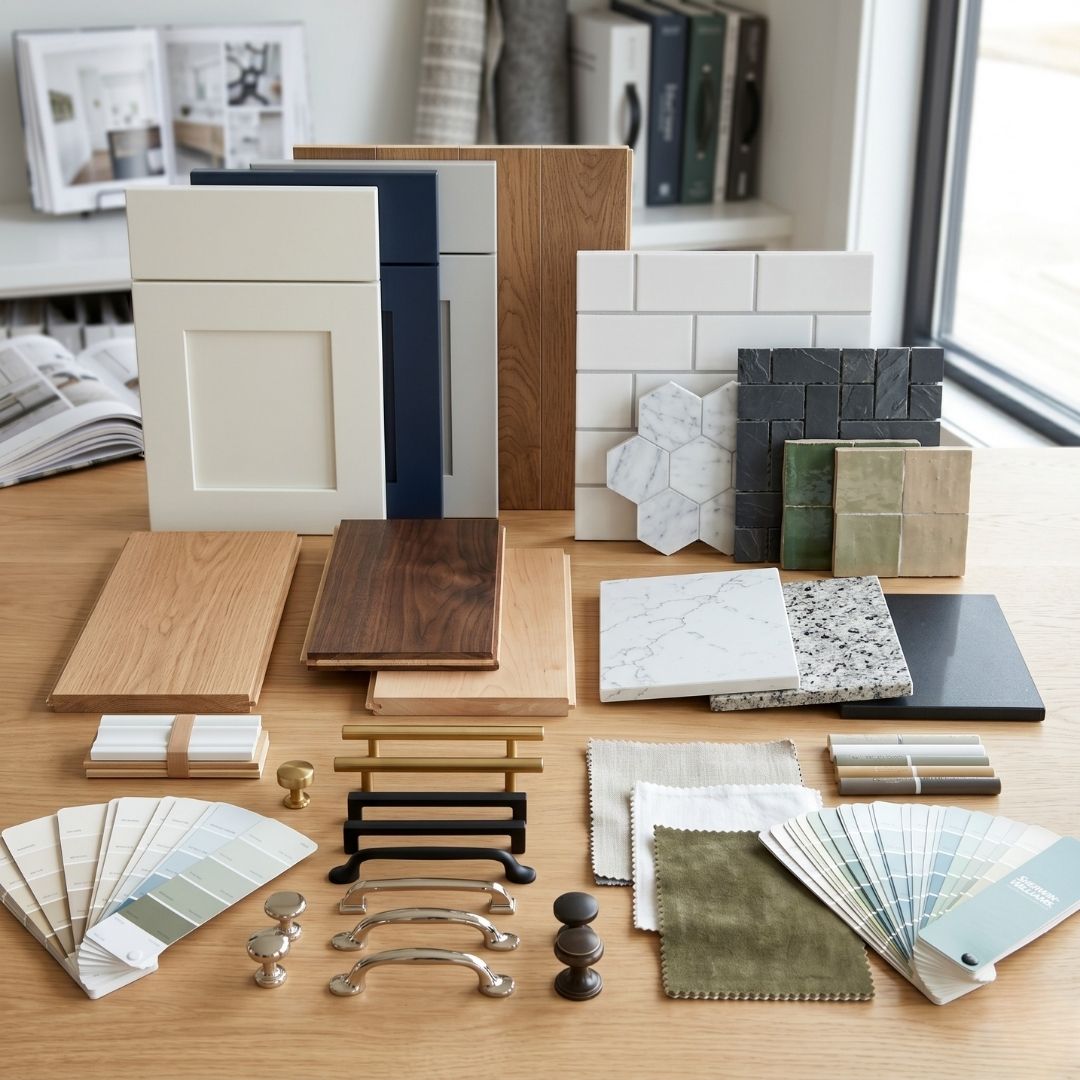 Sacramento Material & Finish Selections