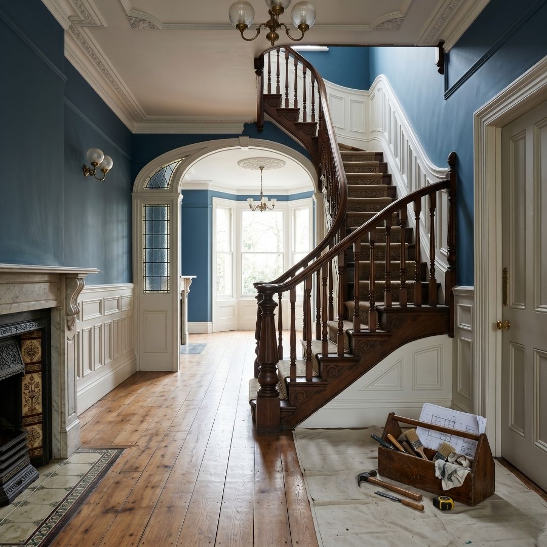 Local Restoring Historic Homes
