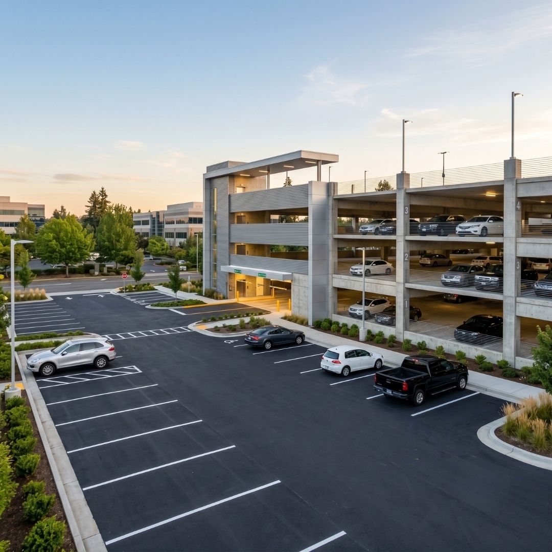 Sacramento Parking Lot & Structure Builds