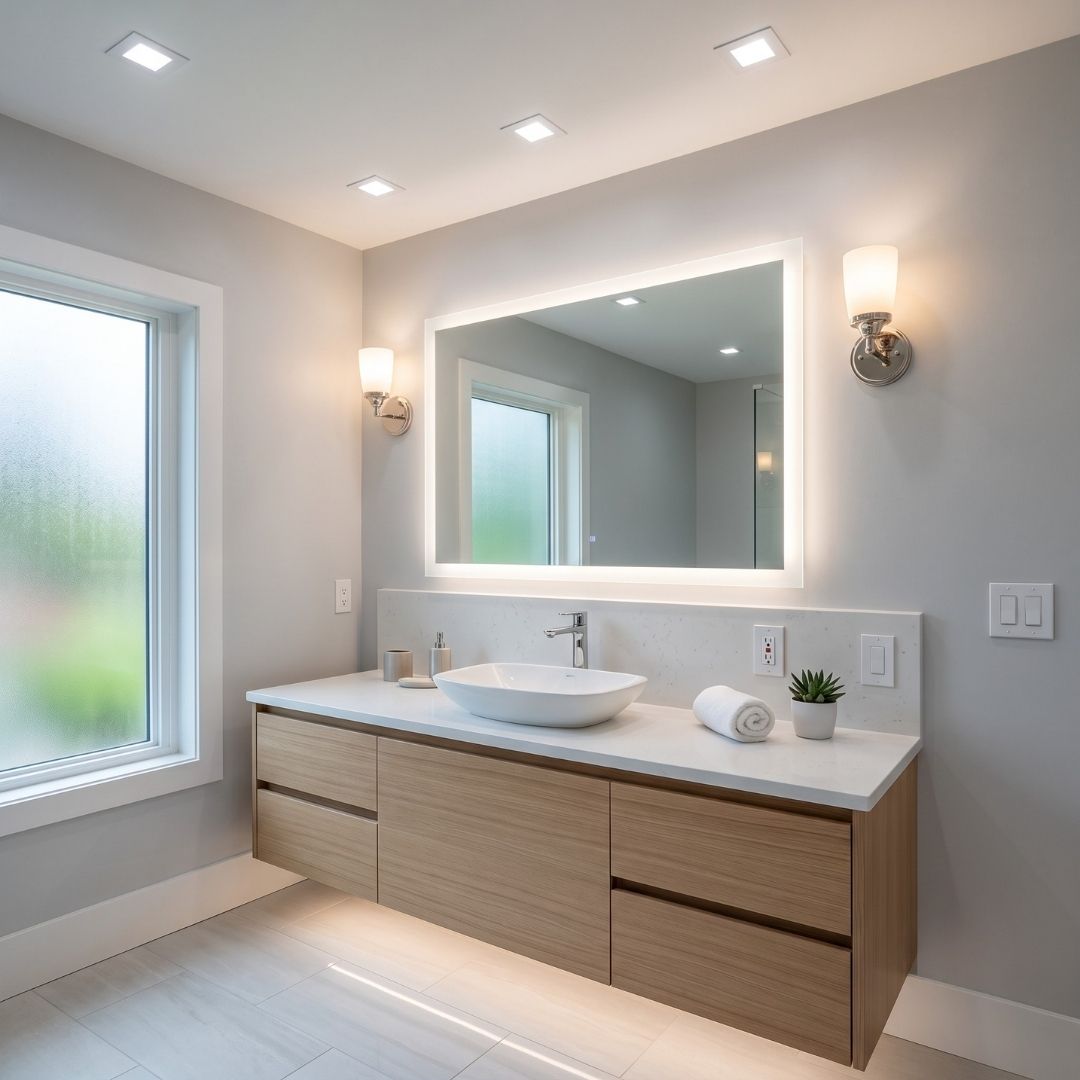Local Bathroom Electrical & Lighting Upgrades