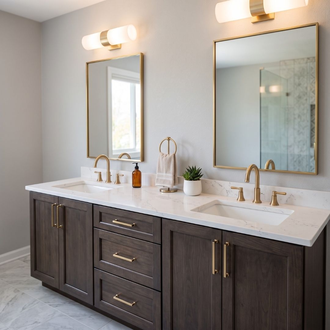 Sacramento Bathroom Vanity & Fixture Upgrades