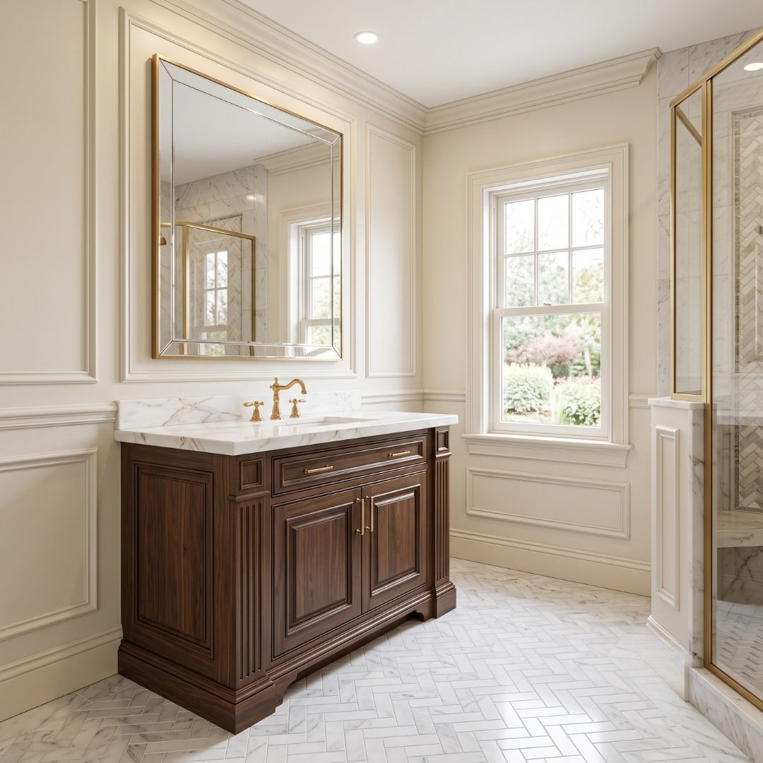 Sacramento Luxury Bathroom Finishing & Trim