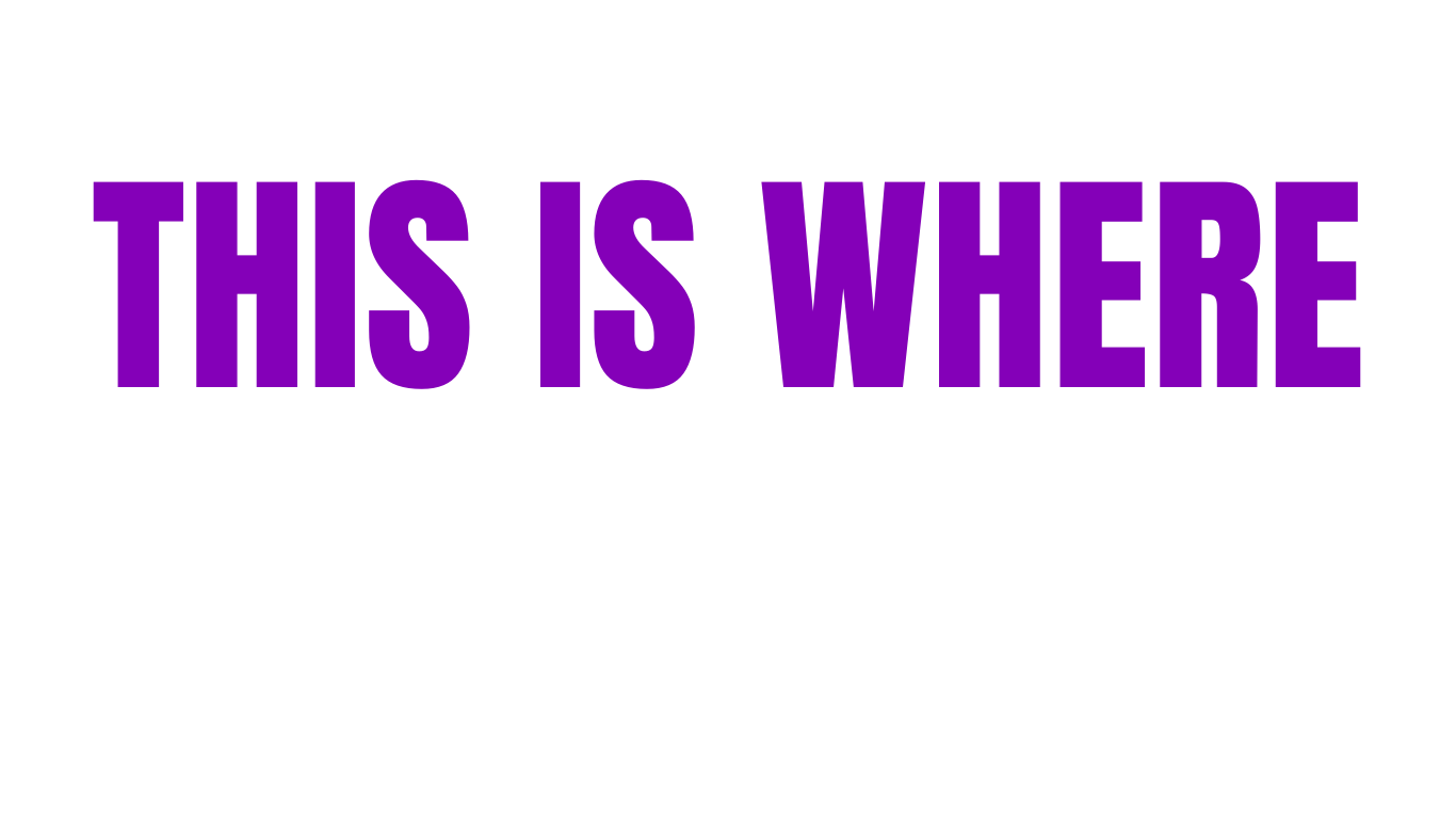 This is where possibility begins
