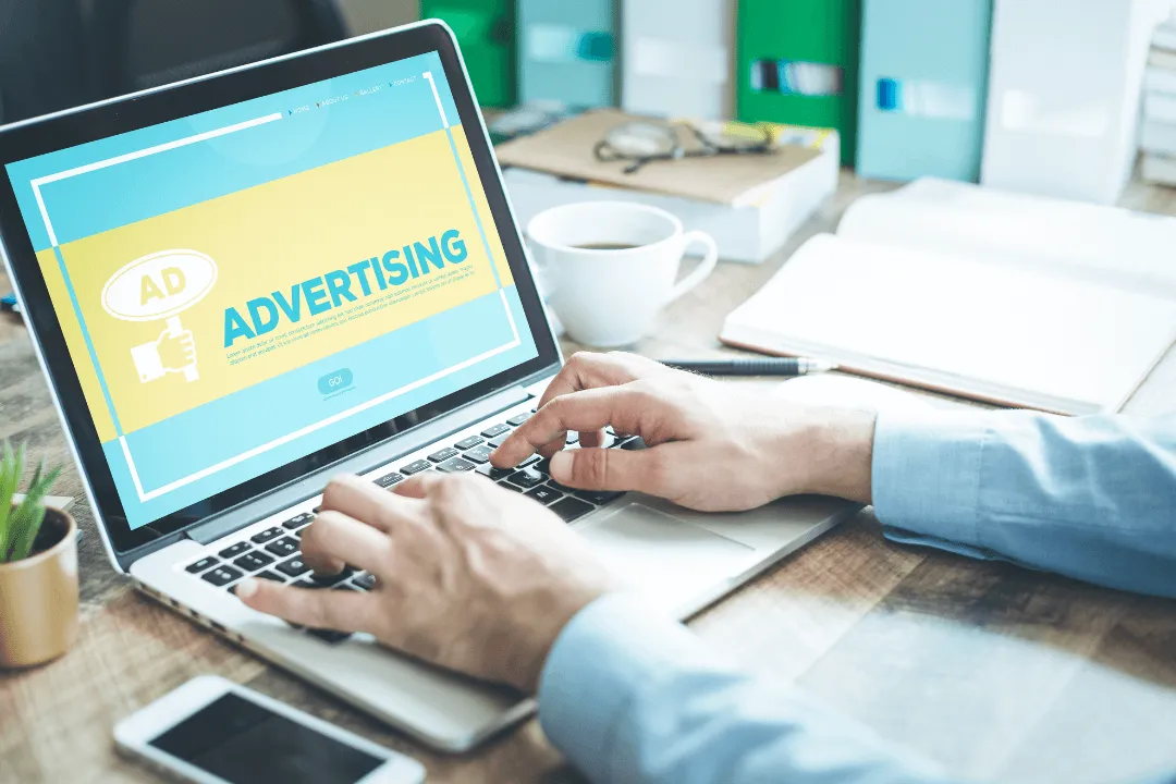 A white box sitting on top of a wooden table